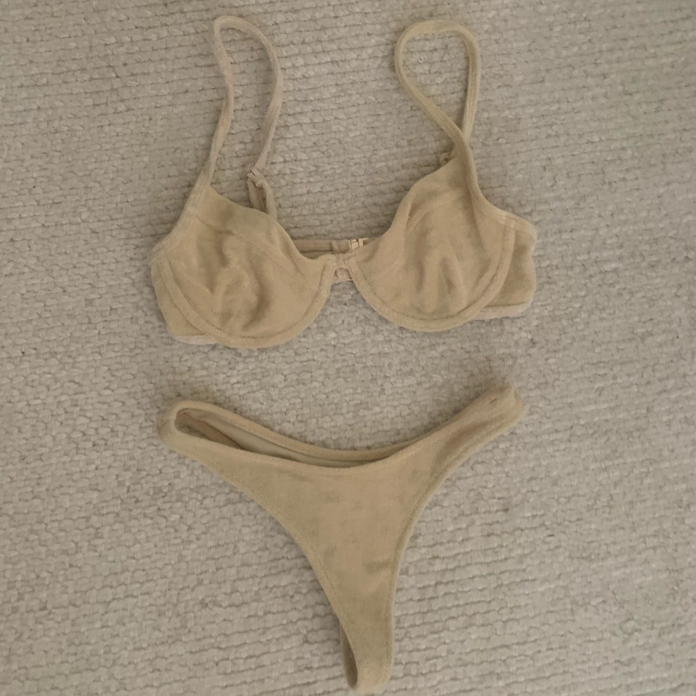 La vinn terry cloth bikini